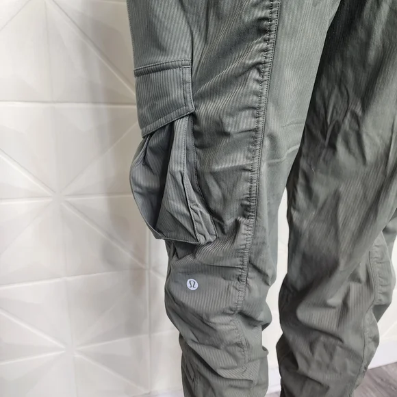 Lululemon Athletica Olive Green Jogger Pants - Picture 4 of 6